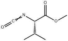 S)-(-)-2-异氰酰基-3-甲基丁酸 结构式