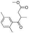 3-(2,5-ジメチルベンゾイル)酪酸メチル 化学構造式