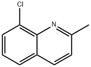 8-CHLOROQUINALDINE Struktur
