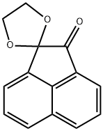 スピロ[アセナフチレン-1(2H),2'-[1,3]ジオキソラン]-2-オン 化学構造式
