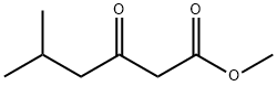 5-Methyl-3-oxohexanoic acid methyl ester Structure