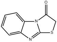 苯并[4,5]咪唑并[2,1-B]噻唑-3-酮, 3042-01-1, 结构式