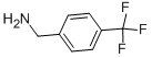 4-(トリフルオロメチル)ベンジルアミン塩酸塩 化学構造式