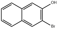 3-ブロモ-2-ナフトール 化学構造式