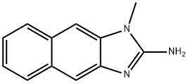 1H-Naphth[2,3-d]imidazol-2-amine,1-methyl-(9CI) Struktur