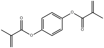 1,4-phenylene bismethacrylate Structure
