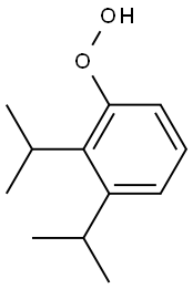 Diisopropylbenzen hydroperoxide Structure