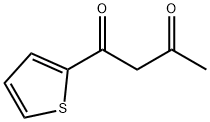 1-(2-噻吩基)-1,3-丁二酮 结构式