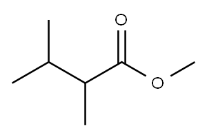 2,3-二甲基丁酸甲酯, 30540-29-5, 结构式