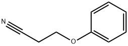 3-苯氧基丙腈 结构式