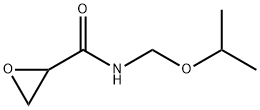 Glycidamide, N-(isopropoxymethyl)- (8CI) Structure