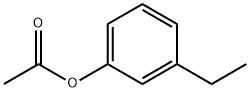 Acetic acid 3-ethylphenyl ester Structure