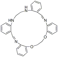 11,12,13,14,26,27-Hexahydrotetrabenzo[e,i,o,s][1,4,7,11,14,18]dioxatetraazacycloicosine 结构式