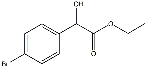 ETHYL 2-(4-BROMOPHENYL)-2-HYDROXYACETATE 结构式