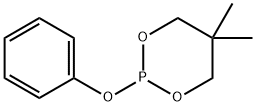 5,5-dimethyl-2-phenoxy-1,3,2-dioxaphosphorinane  Structure