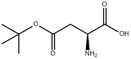 アスパラギン酸4-tert-ブチル 化学構造式