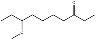 3-Decanone, 8-methoxy- 结构式