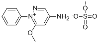 アメジニウムメチル硫酸塩 化学構造式