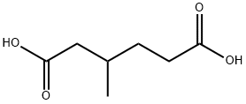 3-メチルアジピン酸 化学構造式