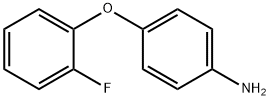 4-(邻氟苯氧基)苯胺, 305801-12-1, 结构式
