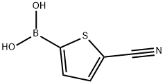 5-氰基噻吩-2-硼酸, 305832-67-1, 结构式