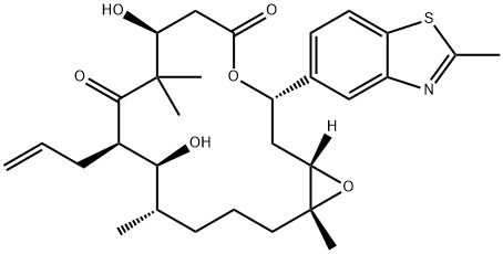 Sagopilone Structure