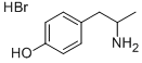 HYDROXYAMPHETAMINE HYDROBROMIDE Struktur