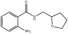2-氨基-N-(四氢呋喃甲基)苯甲酰胺盐酸盐 结构式