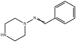 1-Piperazinamine,N-(phenylmethylene)-(9CI) Struktur