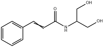 N-[2-Hydroxy-1-(hydroxymethyl)ethyl]-3-phenylpropenamide Structure