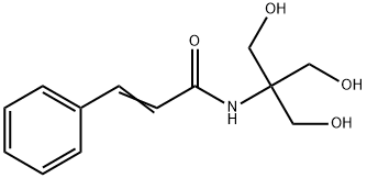 N-[2-Hydroxy-1,1-bis(hydroxymethyl)ethyl]-3-phenylpropenamide Structure