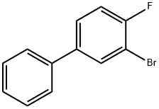 3-ブロモ-4-フルオロビフェニル 化学構造式