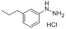 1-(3-丙苯基）肼盐酸盐, 306937-28-0, 结构式