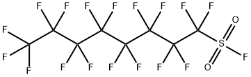 Perfluoro-1-octanesulfonyl fluoride Struktur