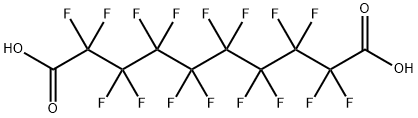全氟癸二酸 结构式