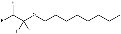 Octyl(1,1,2,2-tetrafluoroethyl) ether Structure
