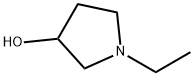 1-エチル-3-ピロリジノール 化学構造式