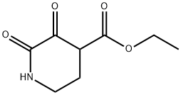 Ethyl 2,3-dioxopiperidine-4-carboxylate Struktur