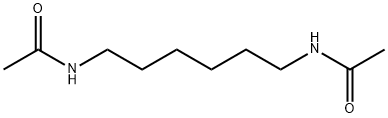 N,N'-六亚甲基双乙酰胺 结构式