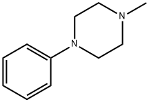 1-メチル-4-フェニルピペラジン 化学構造式