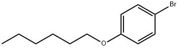(4-ブロモフェニル)ヘキシルエーテル 化学構造式