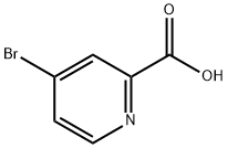4-溴吡啶-2-羧酸, 30766-03-1, 结构式