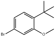 4-BROMO-1-TERT-BUTYL-2-METHOXYBENZENE Structure