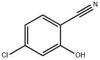 Benzonitrile, 4-chloro-2-hydroxy- Structure