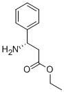 (S)-3-氨基-3-苯基丙酸乙酯, 3082-69-7, 结构式