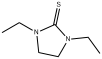 1,3-ジエチルイミダゾリジン-2-チオン 化学構造式