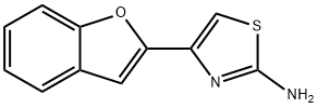 4-苯并呋喃-1,3-噻唑-2-胺, 3084-04-6, 结构式