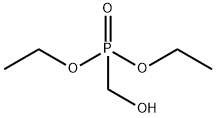 (ヒドロキシメチル)ホスホン酸ジエチル 化学構造式