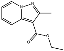 Pyrazolo[1,5-a]pyridine-3-carboxylic acid, 2-Methyl-, ethyl ester Structure