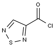 1,2,5-Thiadiazole-3-carbonyl chloride (9CI) Struktur